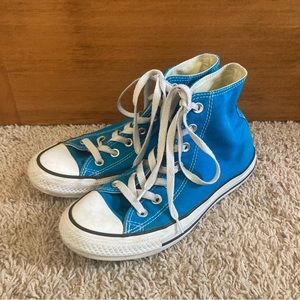 Converse Blue High-Top Sneakers